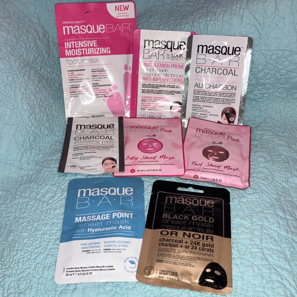 🎀 $10 - masquebar Masque Bar (8) pc Mask & Pad Set Sealed